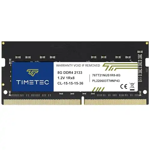 SO-DIMM Timetec 8GB DDR4 2133MHz PC4-17000 Non-ECC