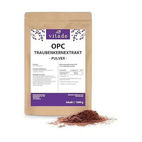 OPC-Pulver vitado Traubenkernextrakt OPC Pulver, 1kg