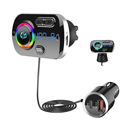 FM-Transmitter SONRU Bluetooth 5.0 FM Transmitter