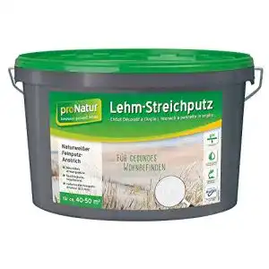 Lehmputz pronatur Lehm- Streichputz 18kg