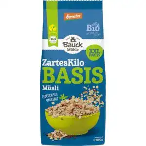 Basis-Müsli Bauckhof Bio Basis Müzli Das zarte Kilo, 6 x 1000 gr