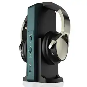 Funkkopfhörer Rybozen TV, Over-Ear mit 2.4GHz Ladestation