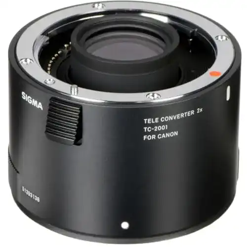 Telekonverter Sigma 2,0-fach TC-2001 für Canon, Schwarz