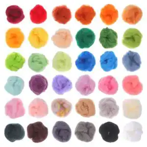 Filzwolle rosenice 36 Farben Märchenwolle Schafwolle Set