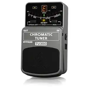 Gitarren-Stimmgerät Behringer TU300 Chromatic Tuner Stomp Box