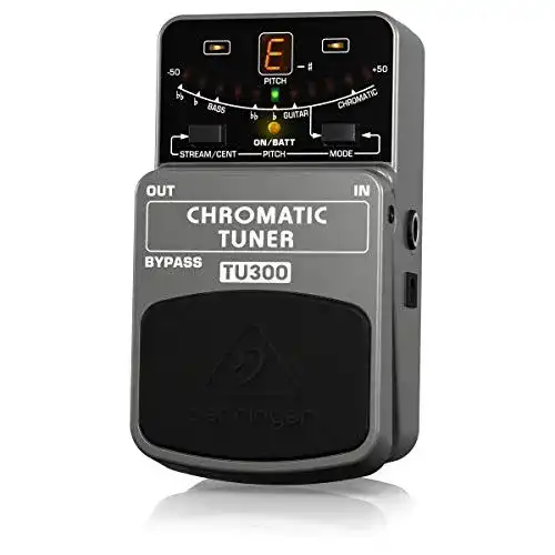Gitarren-Stimmgerät Behringer TU300 Chromatic Tuner Stomp Box