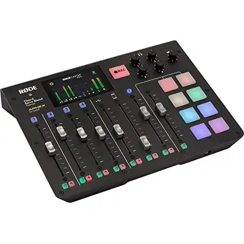 Effektgerät Gesang RØDE Caster Pro All-in-One für Podcasting