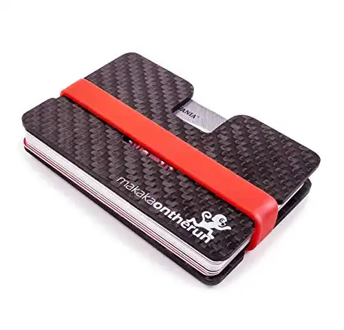 Geldbörse MakakaOnTheRun Slim Wallet Herren Carbon