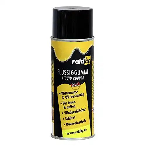 Sprühfolie raid hp 380201 Flüssiggummi 400ml SCHWARZ-MATT Sprühfolie Felgenfolie