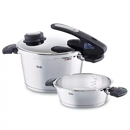 Schnellkochtopf-Set Fissler vitavit edition design Induktion, 2-teilig