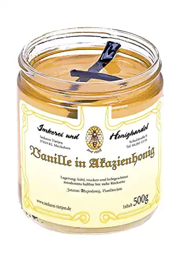 Akazienhonig Imkerei Nordheide Vanille in Honig 500g