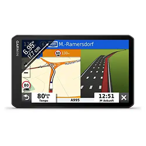 LKW-Navi Garmin dēzl LGV700 MT-D – mit 6,95“ (17,7 cm)