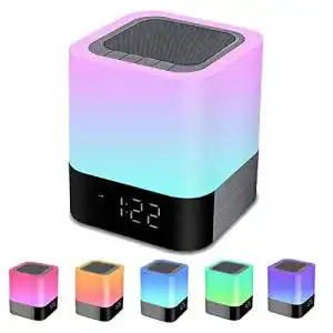 Kinder-Lautsprecher Biseoamz Bluetooth Lautsprecher mit Licht