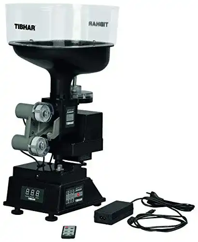 Tischtennis-Roboter Tibhar Tischtennis Roboter Robo Pro Junior | Ping-Pong Ballmaschine. Funk-Fernbedienung