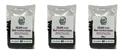 Korinthen TrofoPlan griechische bio getrocknete, 3 x 200 g