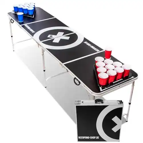 Bier-Pong-Tisch BeerCup-Classics Beer Pong Tisch Set