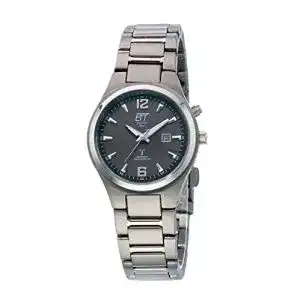 Funk-Solaruhr Damen ETT Eco Tech Time Funk Solar Damen Uhr Analog