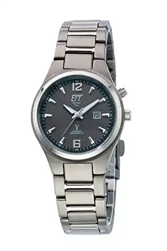 Funk-Solaruhr Damen ETT Eco Tech Time Funk Solar Damen Uhr Analog