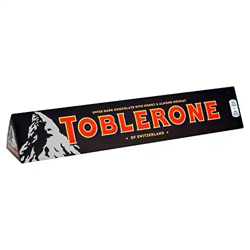 Toblerone Toblerone Dunkel 360G, Packung mit 4