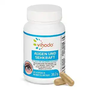 Augenvitamine Vihado Augen und Sehkraft, 60 Kapseln