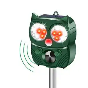 Solar-Tiervertreiber MOHOO Ultraschall Abwehr mit Solarbetrieb