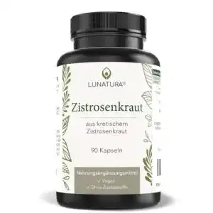 Cistus-Kapseln Lunatura Zistrosenkraut I 90 Kapseln hochdosiert