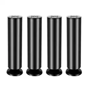 Sofa-Beine Qrity 4 Stück 200mm Schwarz Edelstahl Möbel Beine