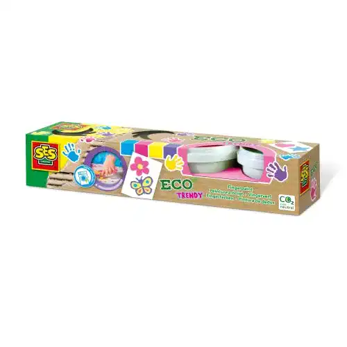 Fingerfarben SES Eco 24927 – Fingerfarbe Girly 4 Farben