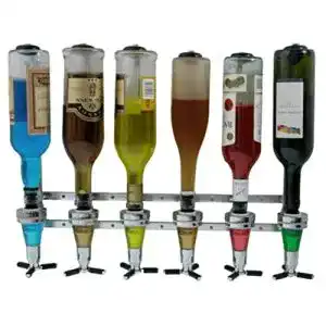 Bar-Butler Kronenburg Bar Butler Wand – Getränkeportionierer für 6