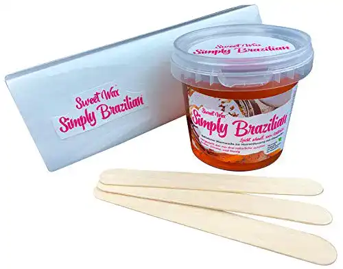 Warmwachs Sweet Wax 439g Simply Brazilian Gold zur Enthaarung
