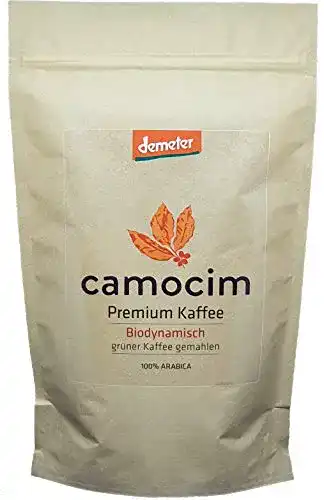 Bio-Kaffee Camocim Biodynamic Grüner Kaffee Bio Gemahlen, 1 kg