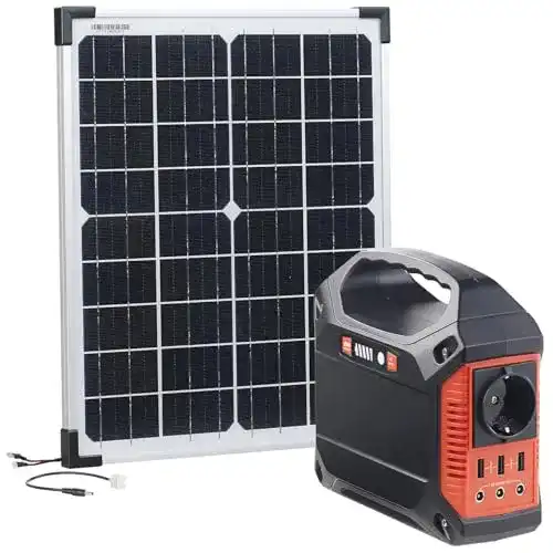 Solaranlage reVolt Solar Generator Set: Powerstation & Generator