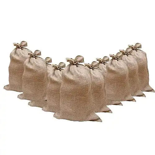 Sandsack Brandengel 10x Hochwasser Sandsäcke, 30x60cm