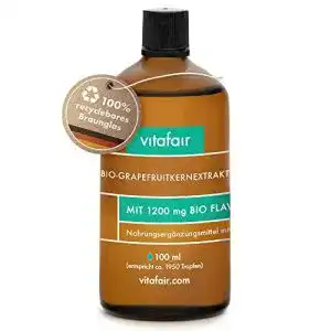 Grapefruitkernextrakt VITAFAIR BIO 100ml, Vegan
