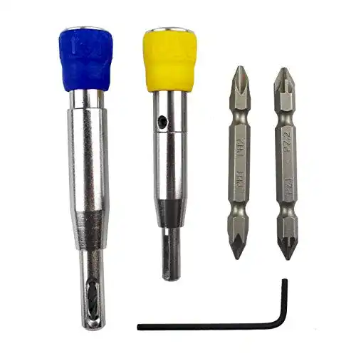 Scharnierbohrer Holzfritze – selbstzentrierender Bohrer Set