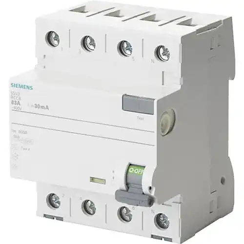 FI-Schalter SIEMENS Ingenuity for life SIEMENS – FI Schutzschalter