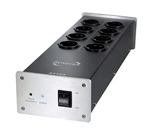 Die beste Hifi-Netzfilter Dynavox X4100S, Mehrfach-Steckdose 8 Steckplätze 2026 Test Bestseller Hifi-Netzfilter Dynavox X4100S, Mehrfach-Steckdose 8 Steckplätze