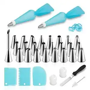 Silikon-Spritzbeutel MENNYO 55 Teiliges Spritztüllen Set