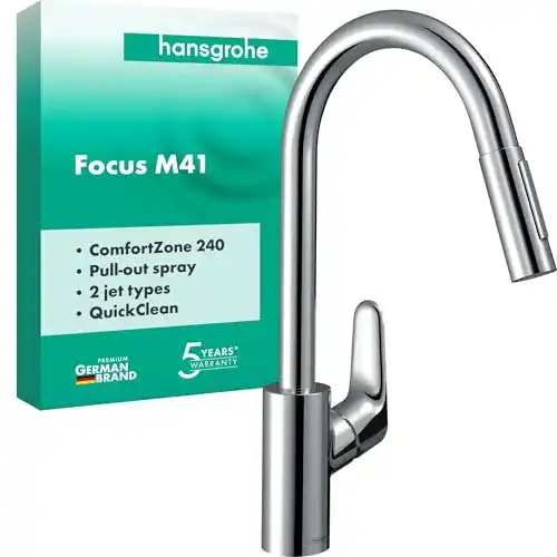 Küchenarmatur ausziehbar hansgrohe Küchenarmatur Focus M41