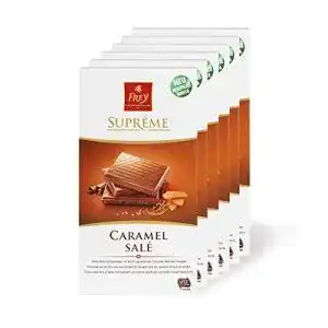 Frey-Schokolade Frey 6x Suprême Milch Caramel Salé