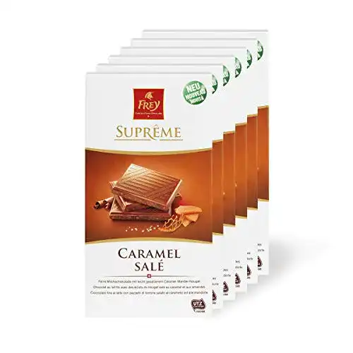 Frey-Schokolade Frey 6x Suprême Milch Caramel Salé