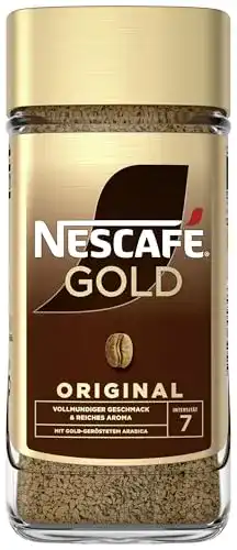 Löslicher Kaffee NESCAFÉ GOLD Original, koffeinhaltig, 200g