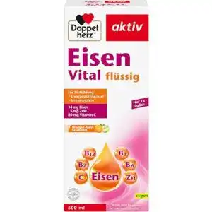 Eisenpräparate flüssig Doppelherz Eisen Vital, 500 ml
