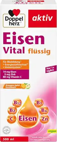 Eisensaft Doppelherz Eisen Vital, 500 ml