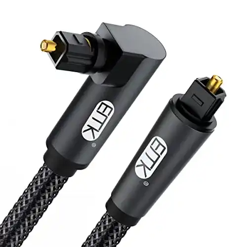 Optisches Kabel 10m EMK Optisches Kabel, 360 Grad Rotierend