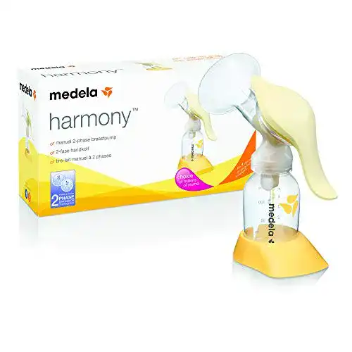 Handmilchpumpe Medela Harmony, leicht, sanft und effizient
