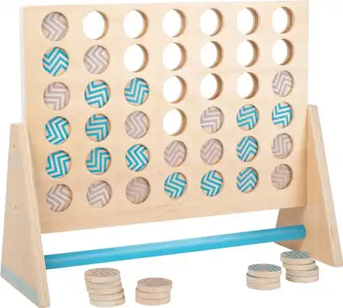 Vier gewinnt Small Foot 12031 Vier in Einer Reihe XXL Active