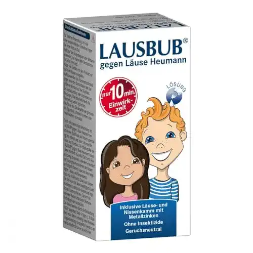 Läuse-Shampoo Heumann LAUSBUB gegen Läuse, 100 ml Lösung