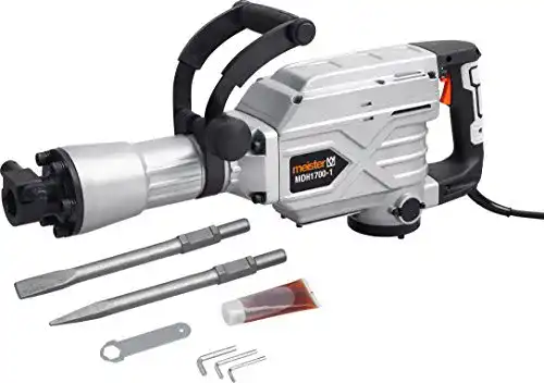 Die beste Abbruchhammer Meister Stemm- und 1700 W, MDH1700-1 2026 Test Bestseller Abbruchhammer Meister Stemm- und 1700 W, MDH1700-1