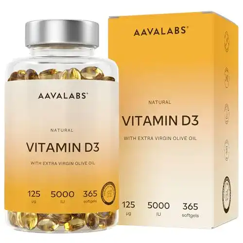 Vitamin-D3-Tabletten AAVALABS Vitamin D3 Hochdosiert